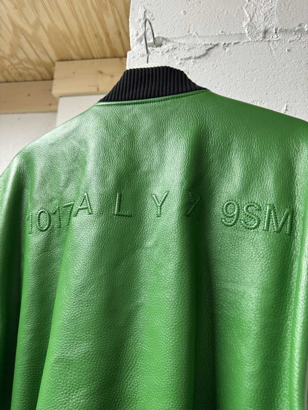 1017 ALYX 9SM Alyx leather bomber jacket M - image 3