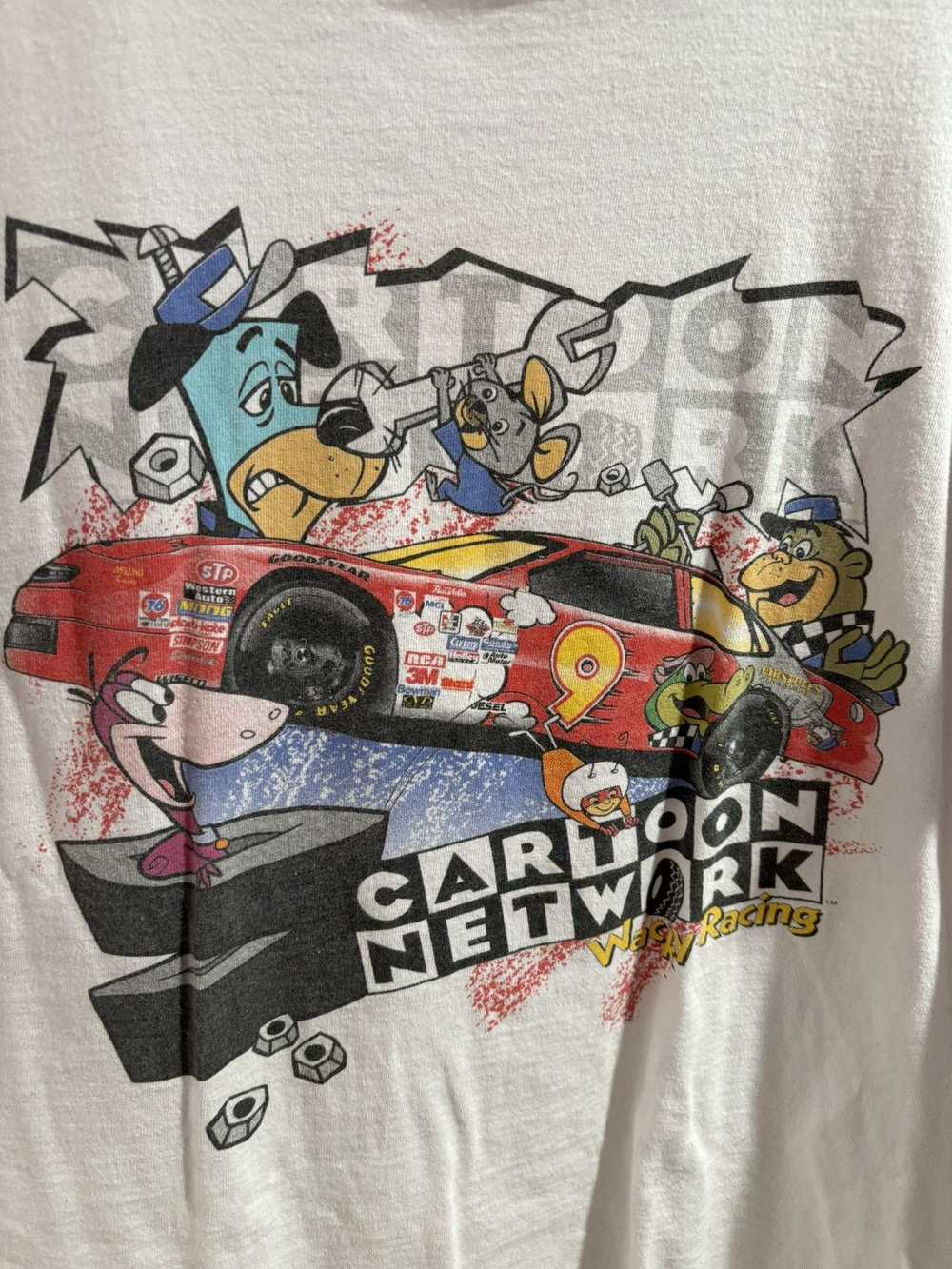 Vintage Cartoon Network wacky racing shirt - image 2