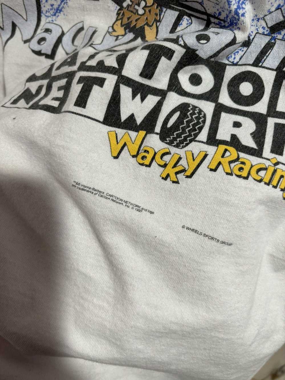 Vintage Cartoon Network wacky racing shirt - image 4