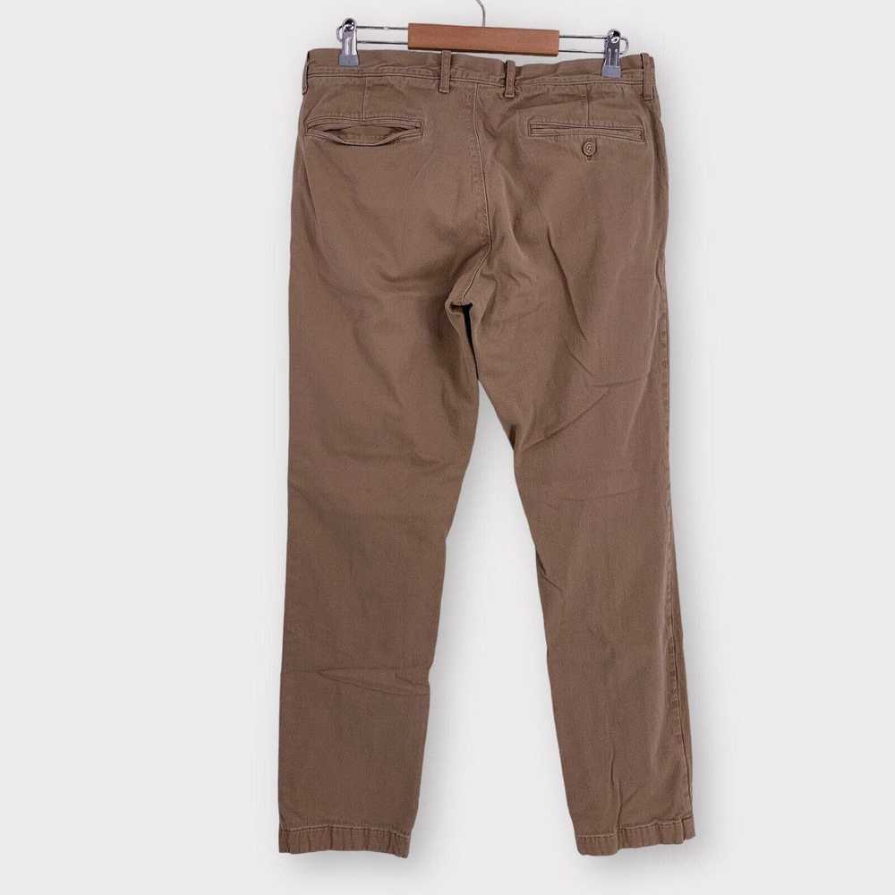 J.Crew J Crew Flannel Lined Chino 770 Tan Pants 3… - image 2