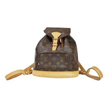Louis Vuitton Montsouris Vintage leather backpack