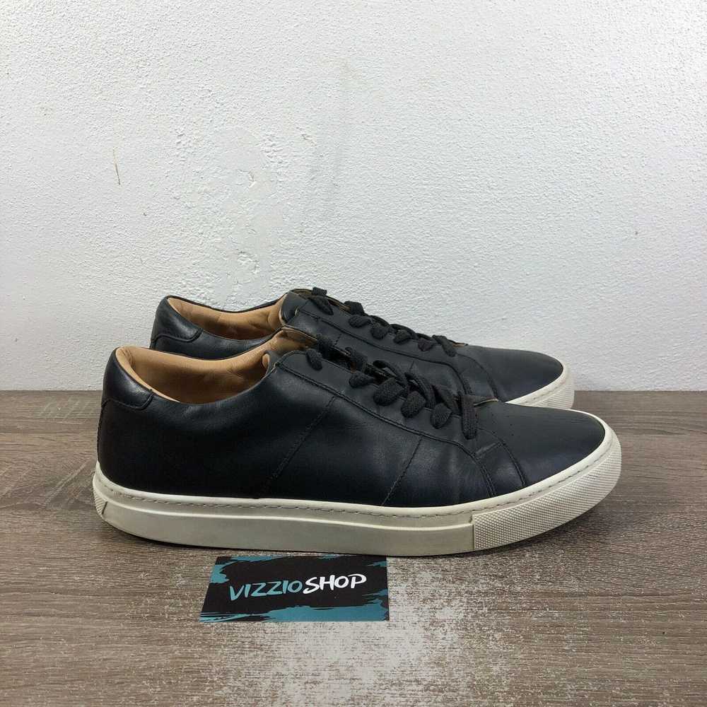 Greats Greats Brooklyn Low Top Lace Up Black Snea… - image 1