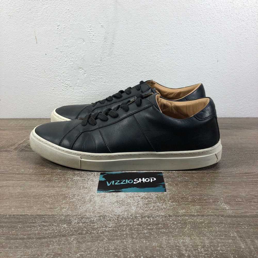 Greats Greats Brooklyn Low Top Lace Up Black Snea… - image 3