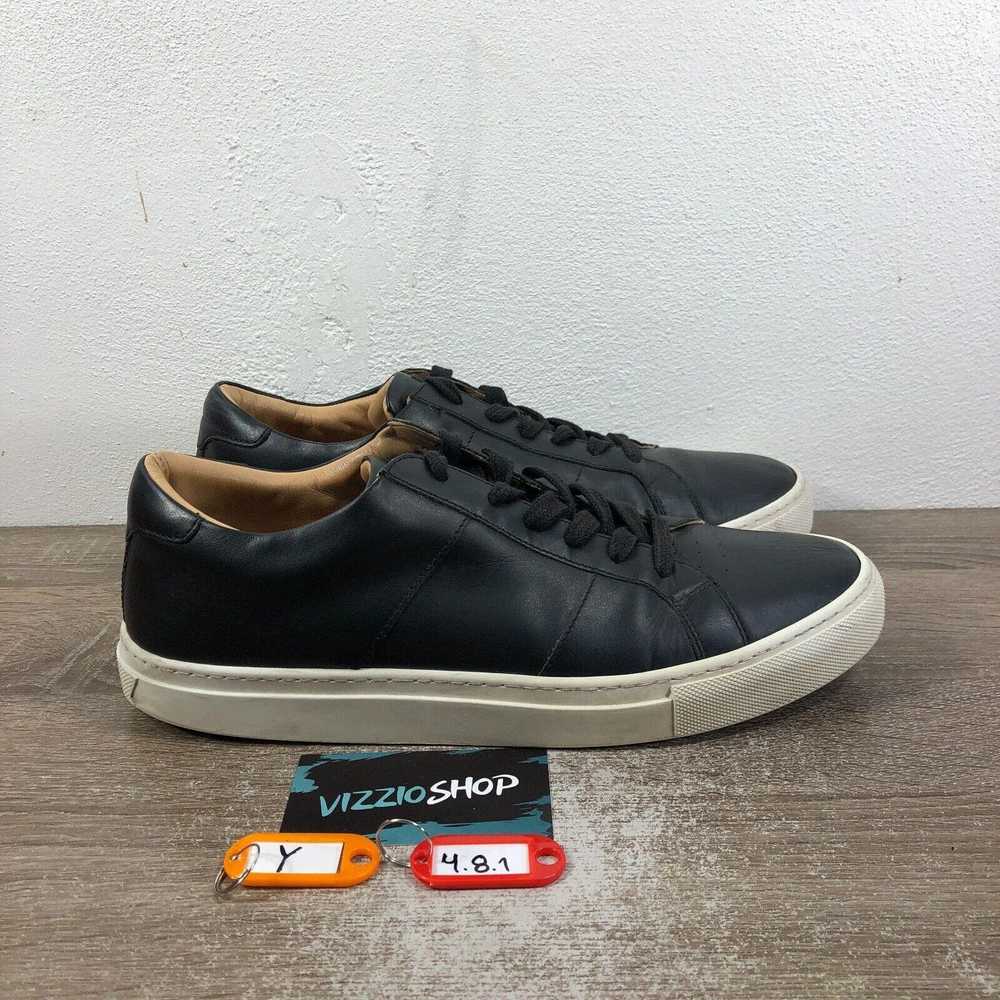 Greats Greats Brooklyn Low Top Lace Up Black Snea… - image 8