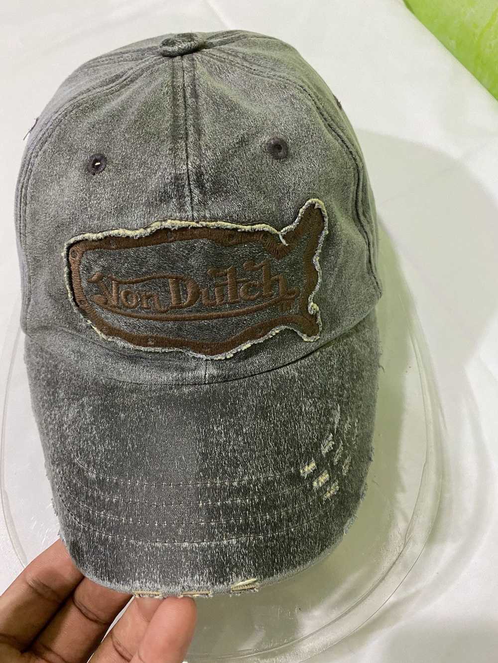 Von Dutch Von Dutch leather trucker hat / cap - image 12