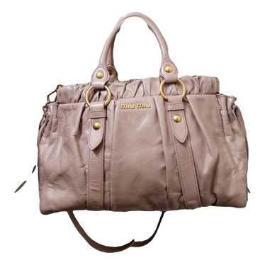 Miu Miu Vitello leather handbag