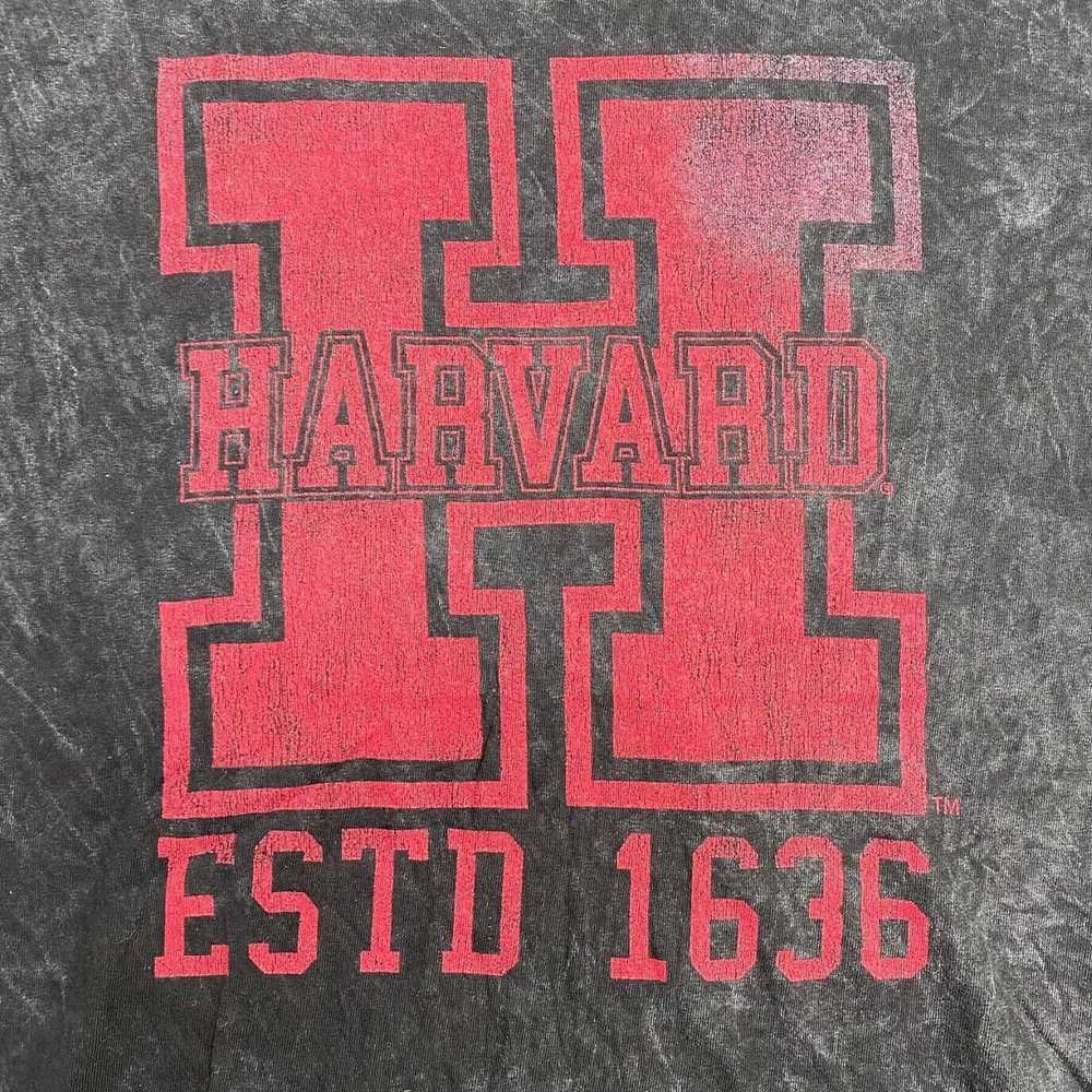 Harvard Harvard University Tee Thrifted Vintage S… - image 2