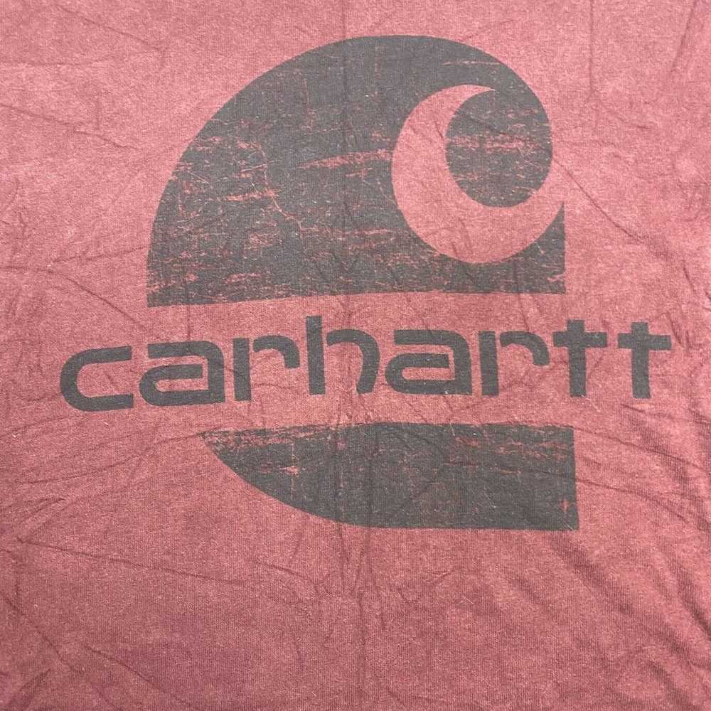 Carhartt Carhartt Original Fit Tee Thrifted Vinta… - image 2