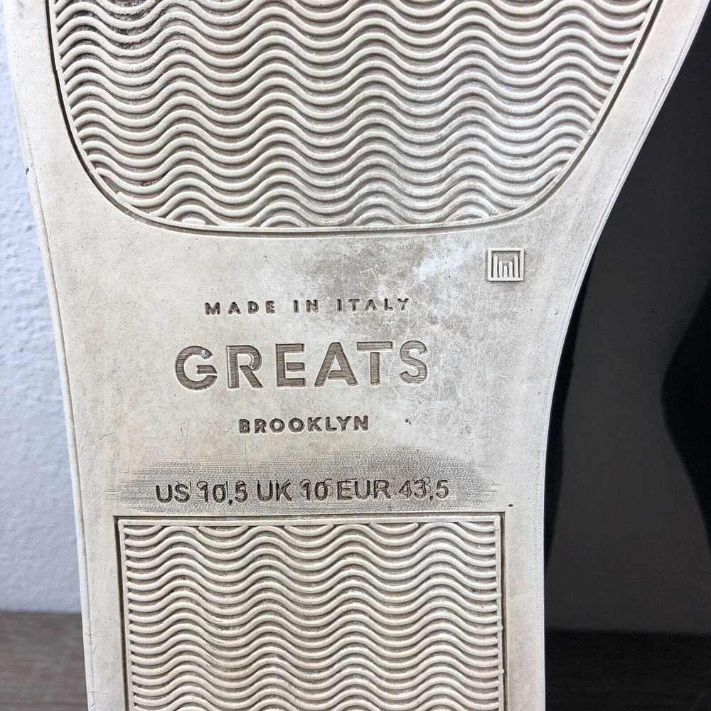 Greats Greats Brooklyn Perf Black Made in Italy S… - image 7