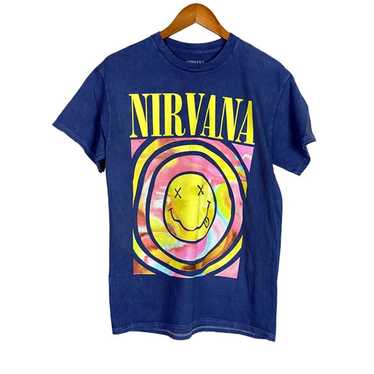 Nirvana Nirvana Vintage Style Smile Back Short Sle