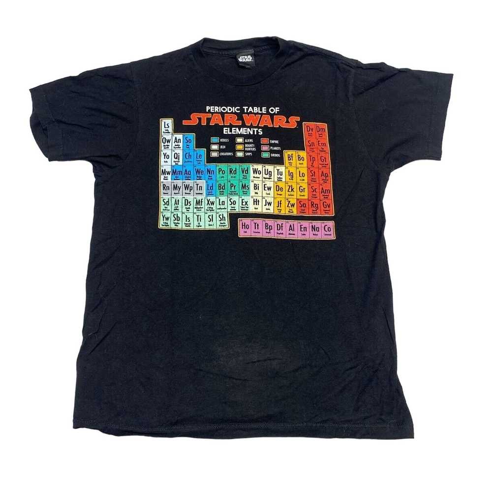 Star Wars Periodic Table of Star Wars Graphic Tee… - image 1