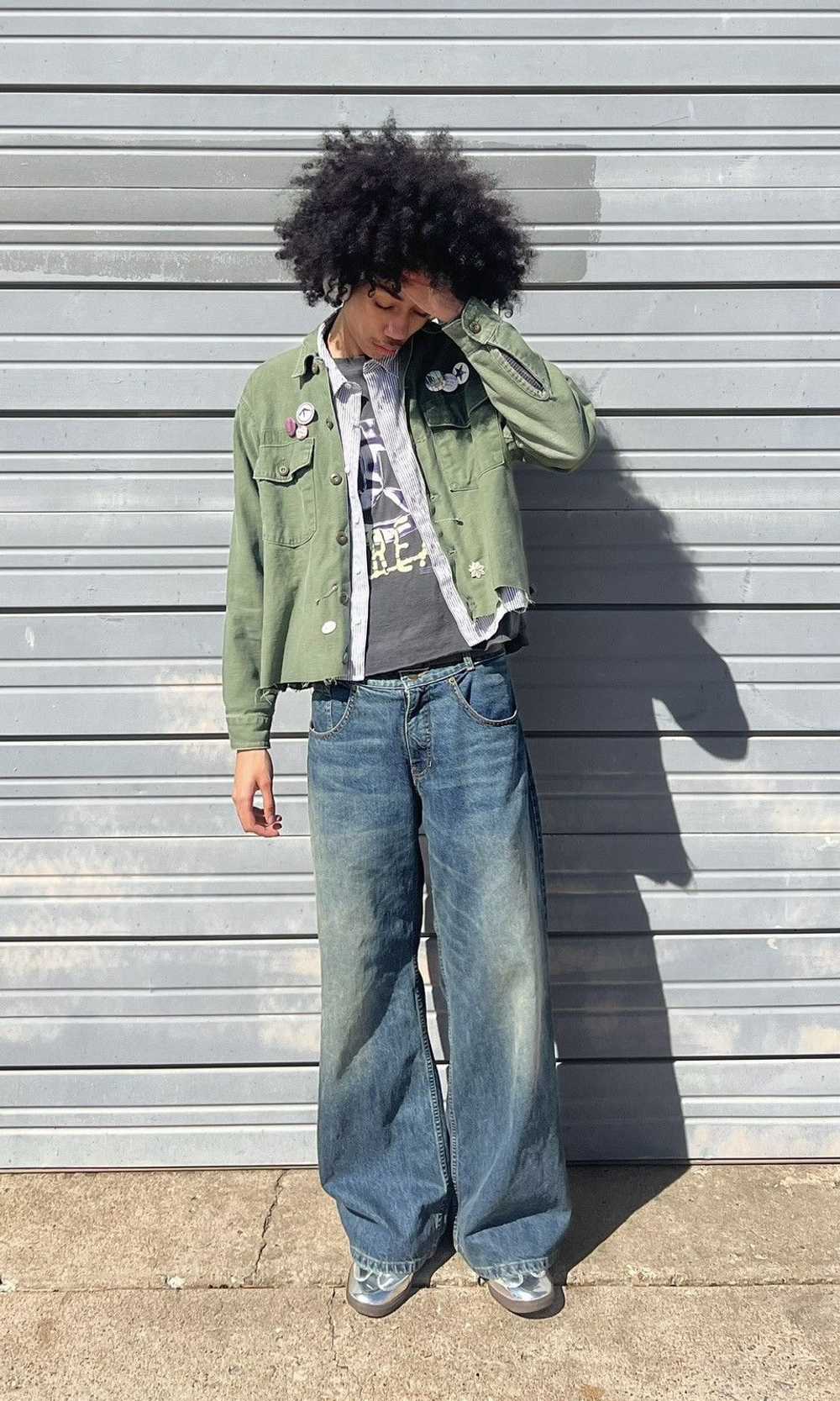 Military × Other × Vintage Cropped Military Light… - image 6