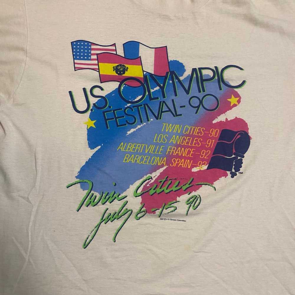 Other Vintage 1990 U.S Olympic Festival T-shirt - image 4