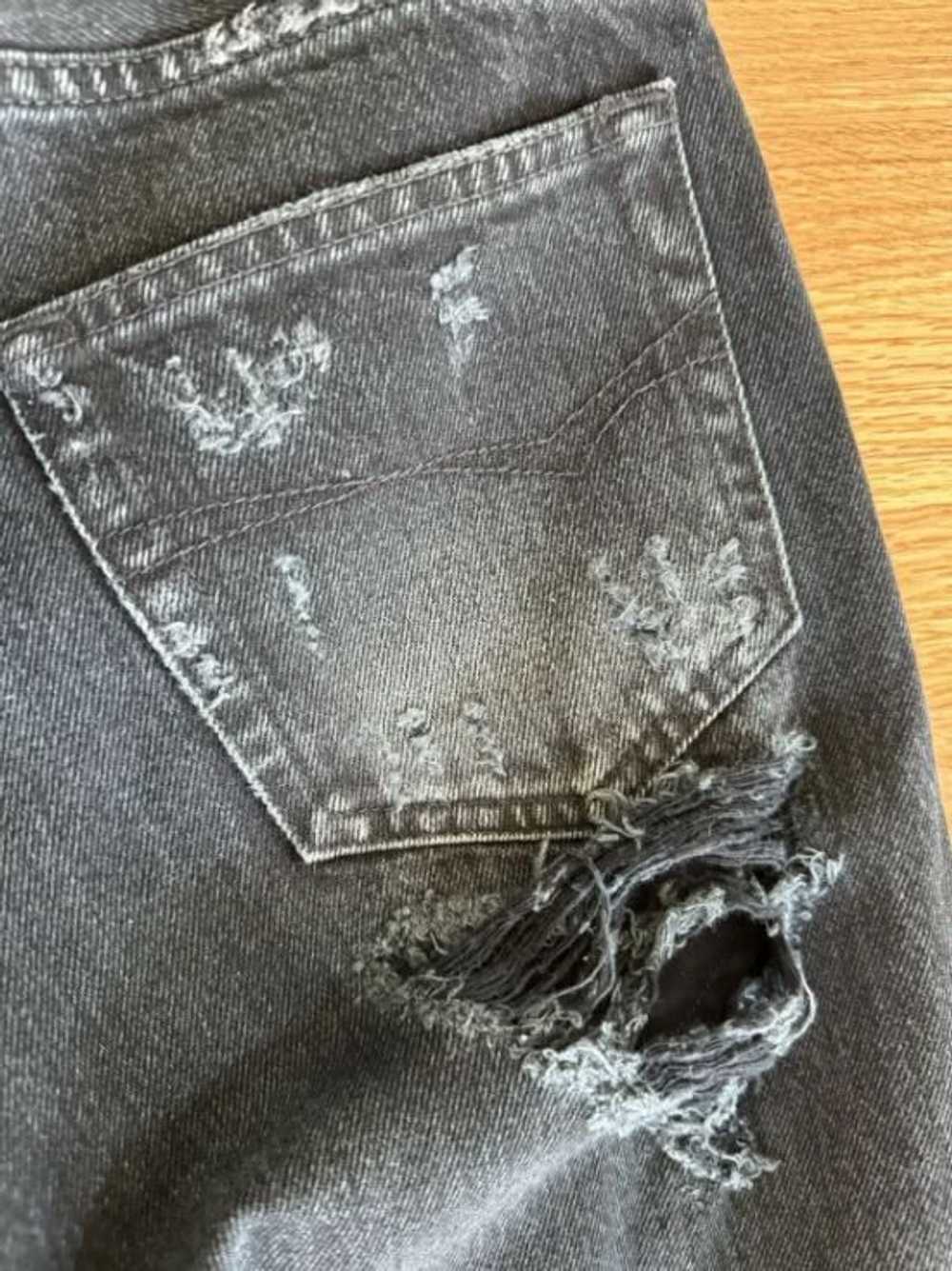 Balenciaga Balenciaga distressed baggy jeans - image 8