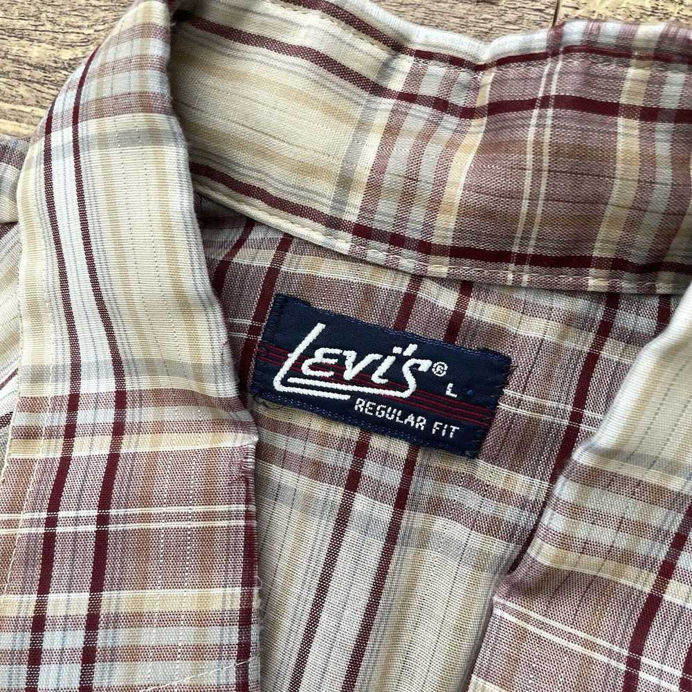 Levi's × Vintage Vintage Levi's Western Shirt Pea… - image 4
