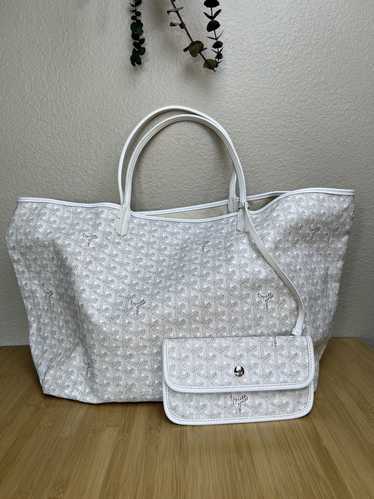 Goyard Goyard Saint Louis Tote GM White