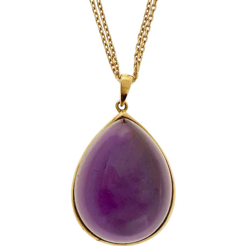 Amethyst Mother Of Pearl Diamond By The Yard 18 K… - image 1