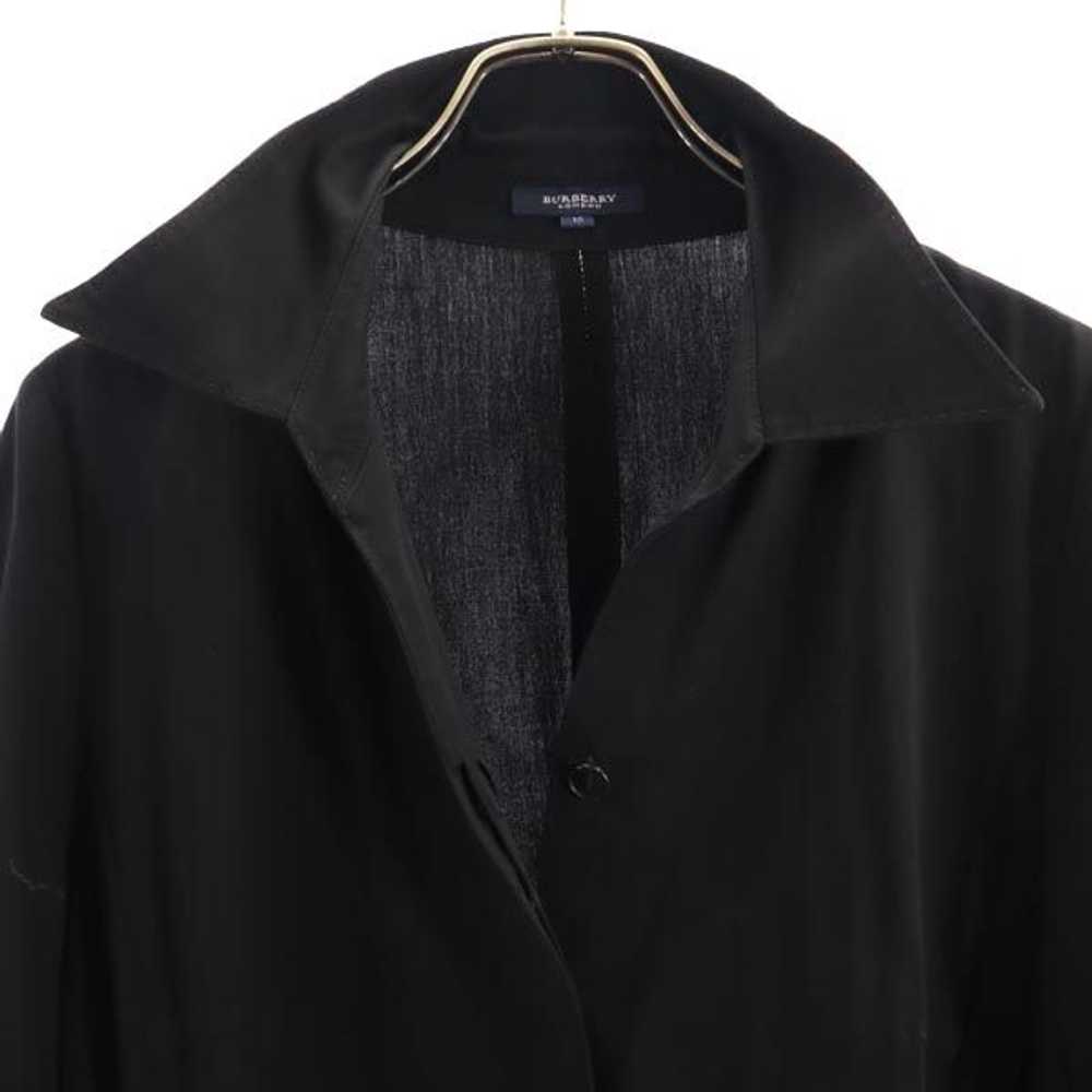 Burberry 3/4 Sleeve Shirtjacket 15 Black Sanyo Sh… - image 4