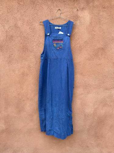 Go Vicki! Denim Southwest Theme Dress