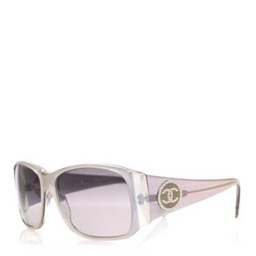 CHANEL Acetate Iridescent Pearl CC Sunglasses 5083