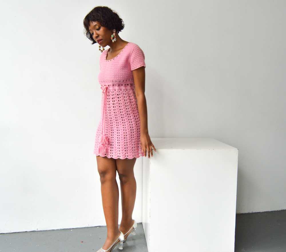 Vintage Kiandra Crochet Dress - image 5