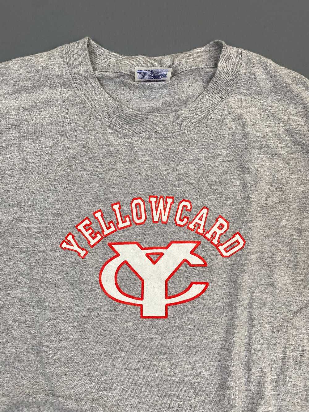 YELLOWCARD BAND LOGO GRAPHIC BAND T-SHIRT - image 2