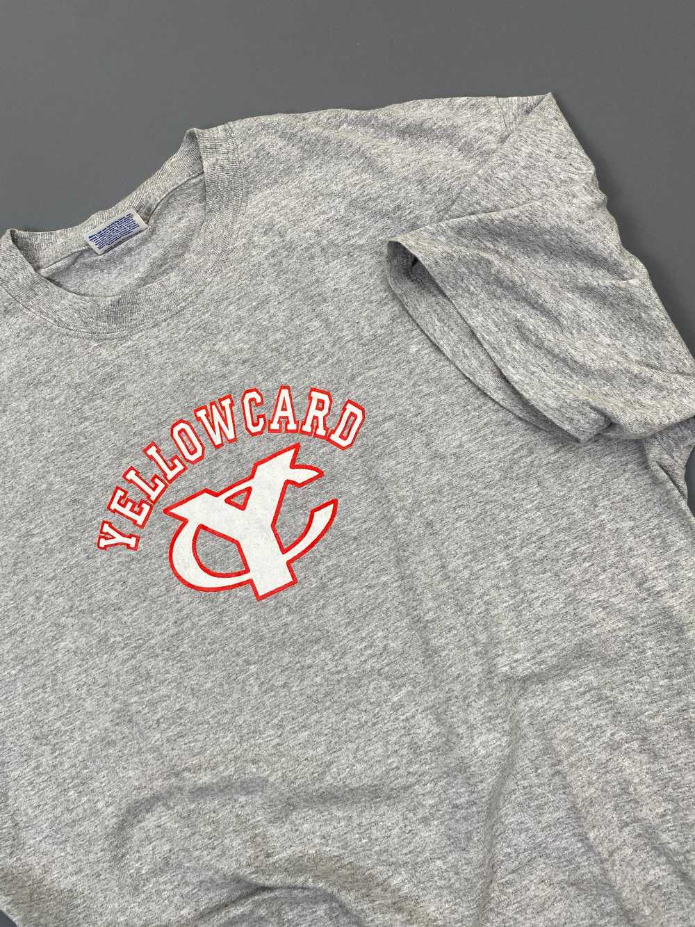 YELLOWCARD BAND LOGO GRAPHIC BAND T-SHIRT - image 4