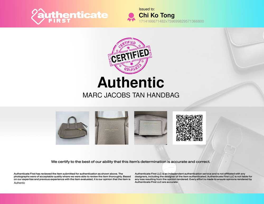 Marc Jacobs Tan Handbag - image 8