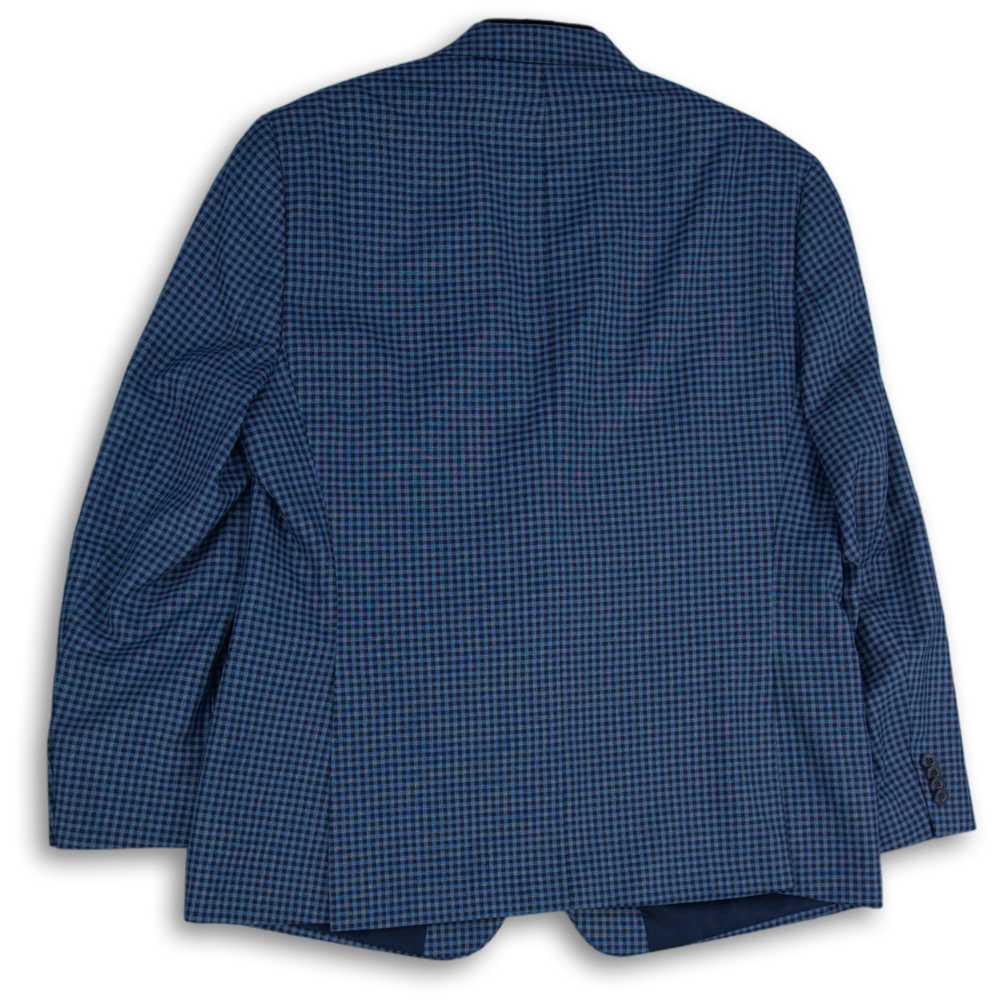 Michael Kors Mens Blue Gingham Single Breasted Tw… - image 2