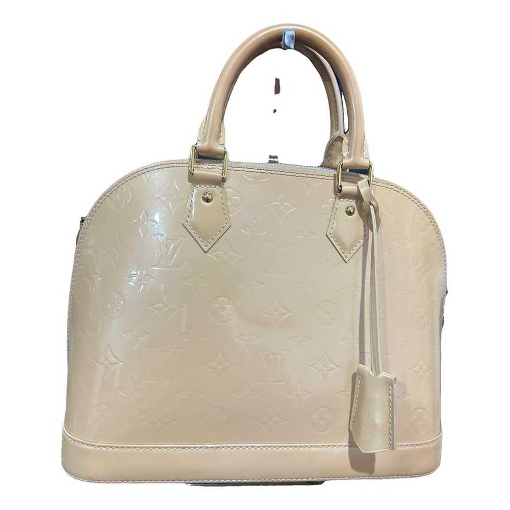 Louis Vuitton Alma patent leather handbag - image 1