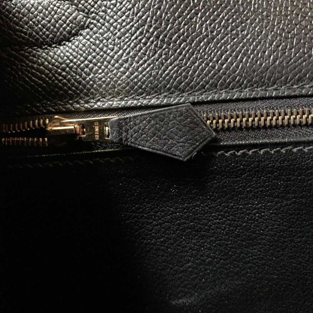 Hermès Kelly 28 leather handbag - image 10