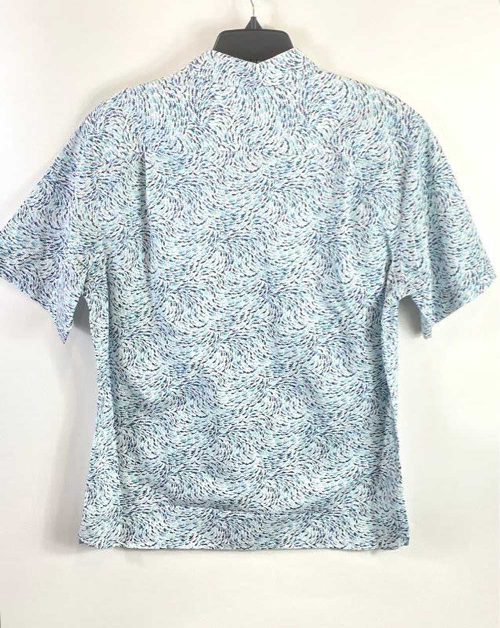 Van Heusen Men Blue Button Up Shirt L - image 2