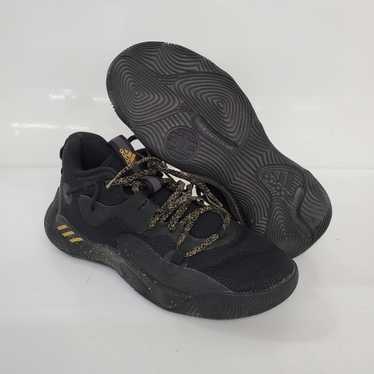 Adidas Harden Stepback 3 Black/Gold Sneakers Size… - image 1