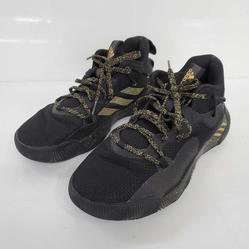 Adidas Harden Stepback 3 Black/Gold Sneakers Size… - image 5