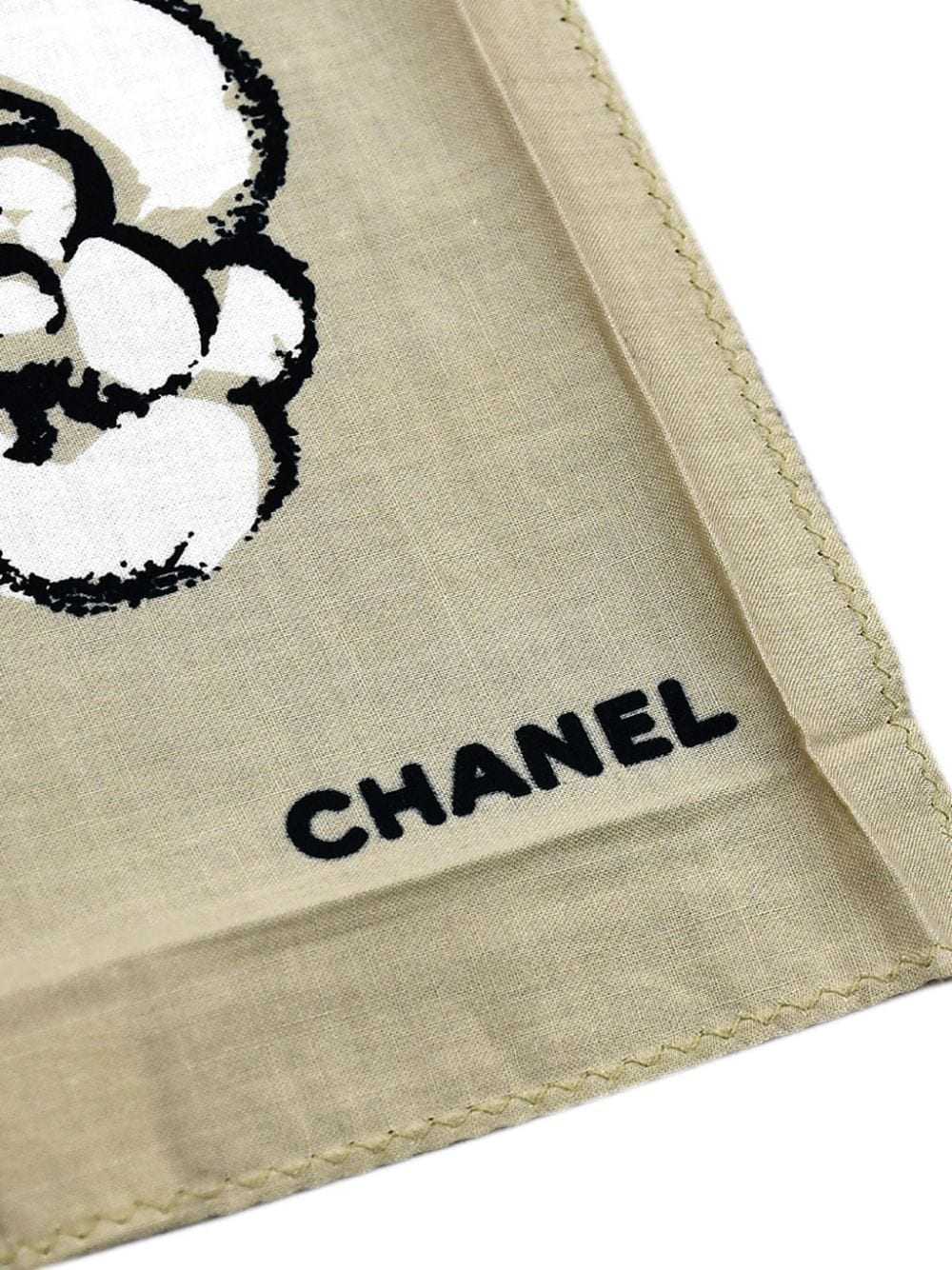 CHANEL Pre-Owned 1990-2000s Icons cotton scarf - … - image 3
