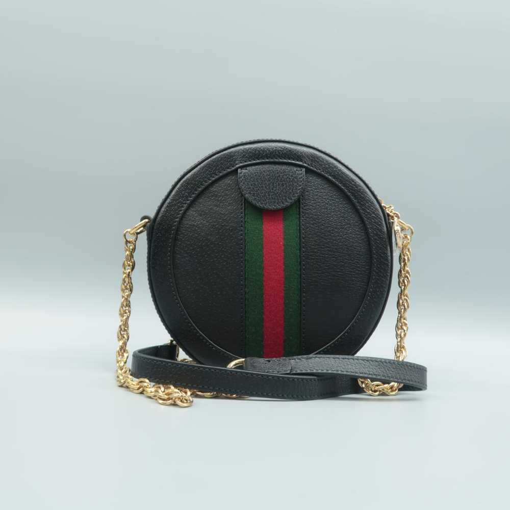 Gucci Ophidia Round leather handbag - image 4