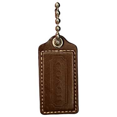 Coach Leather bag charm - image 1