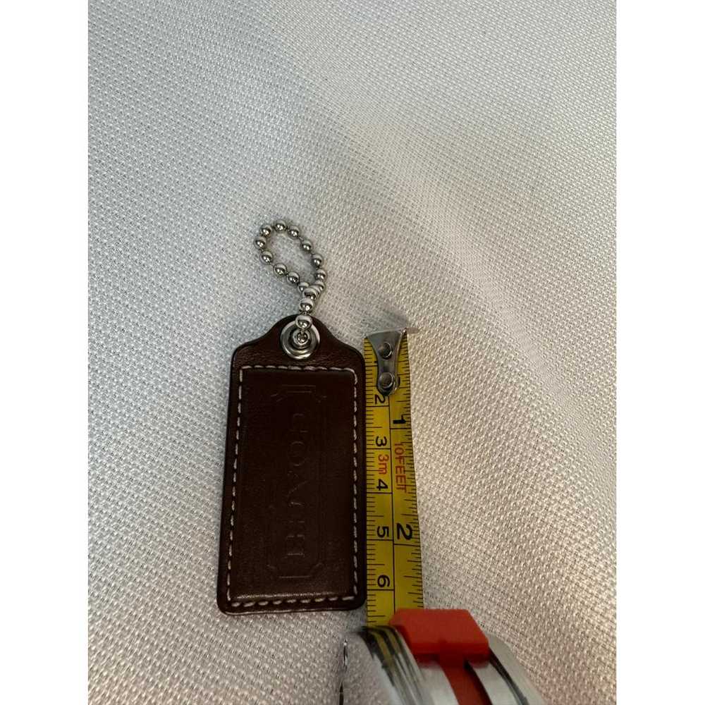 Coach Leather bag charm - image 5