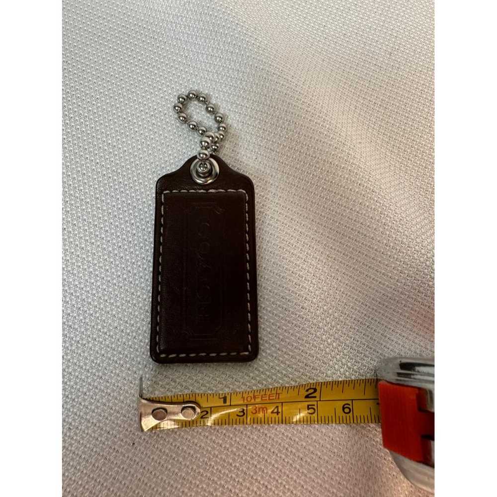 Coach Leather bag charm - image 6