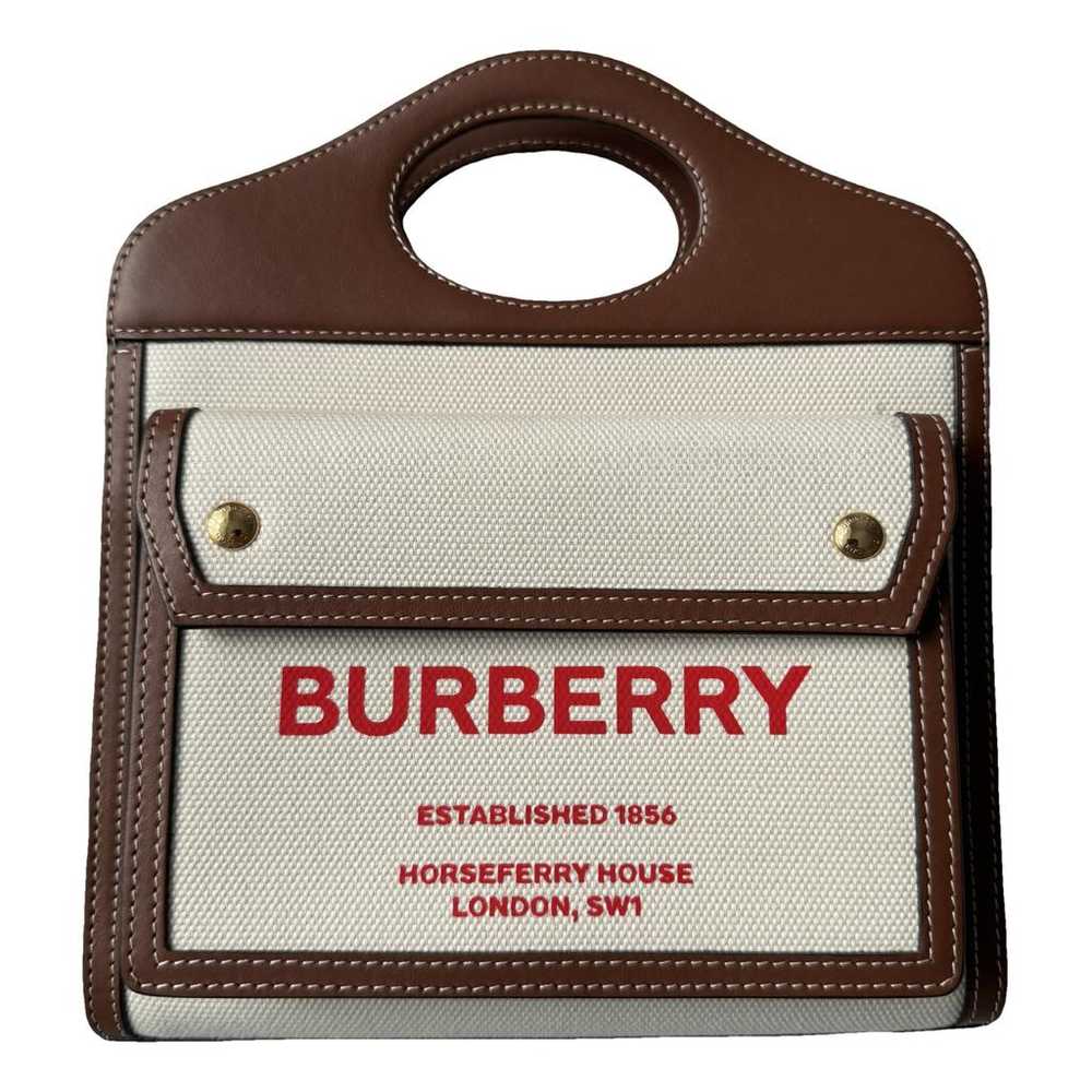 Burberry Pocket Mini leather handbag - image 1