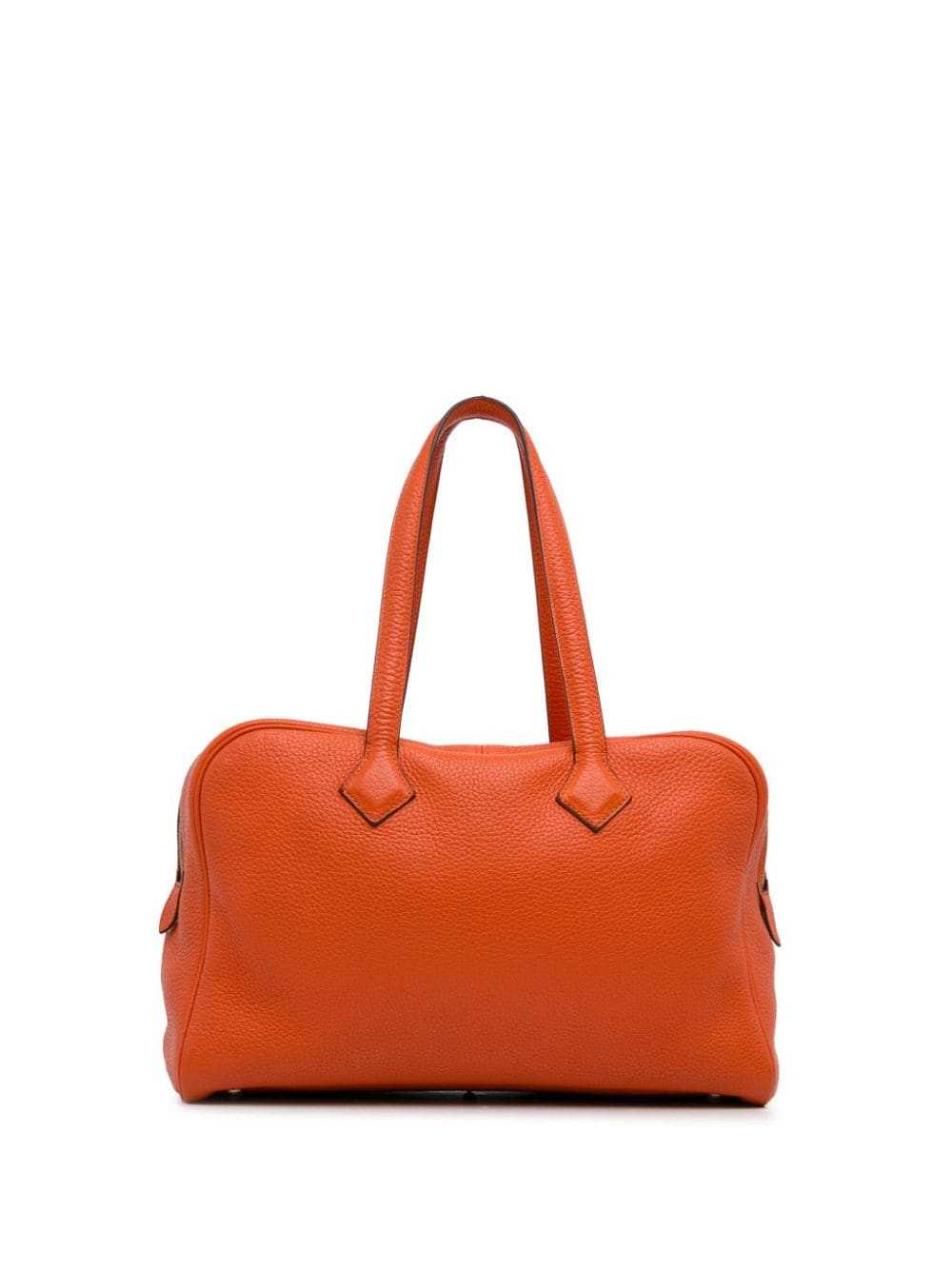 Hermès Pre-Owned 2014 Clemence Victoria II 35 sho… - image 1