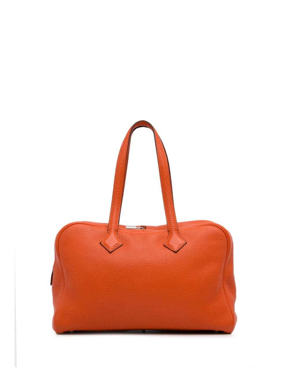 Hermès Pre-Owned 2014 Clemence Victoria II 35 sho… - image 2