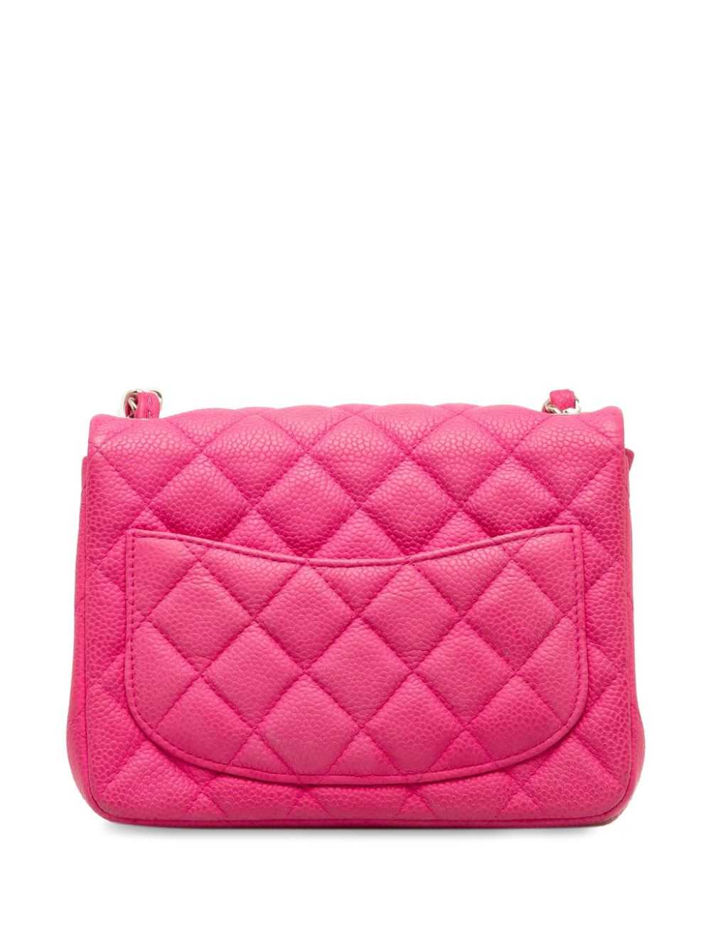 CHANEL Pre-Owned 2012-2013 Mini Square Caviar Sin… - image 2