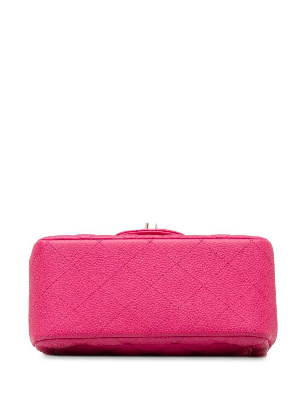 CHANEL Pre-Owned 2012-2013 Mini Square Caviar Sin… - image 4