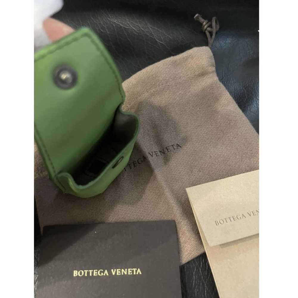 Bottega Veneta Leather key ring - image 3