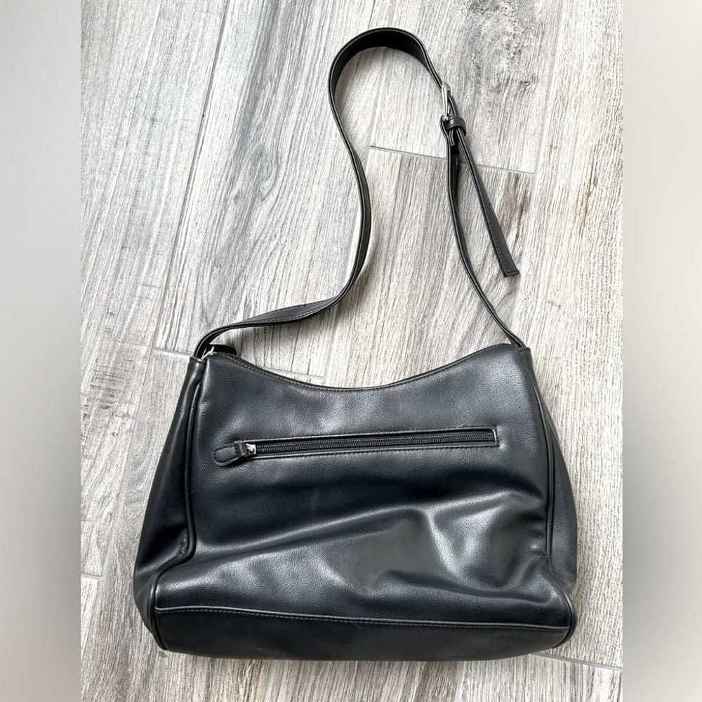 Vintage CarryLand America Black Vinyl Shoulder Bag - image 3