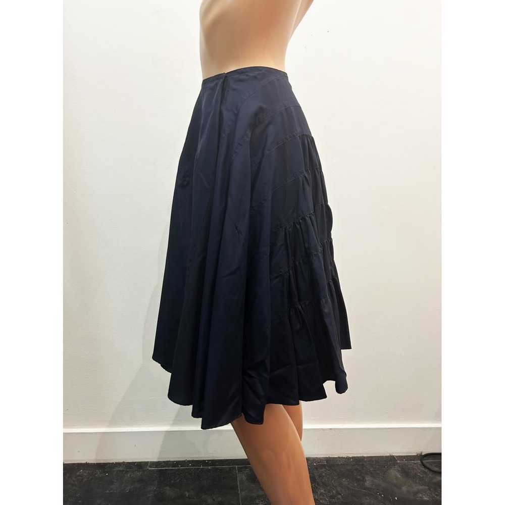 Alaïa Silk mid-length skirt - image 5