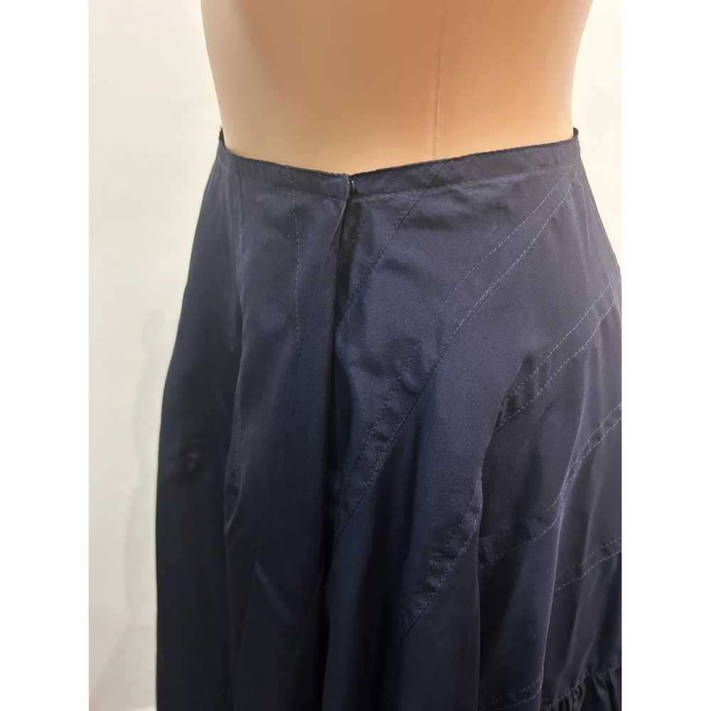 Alaïa Silk mid-length skirt - image 6
