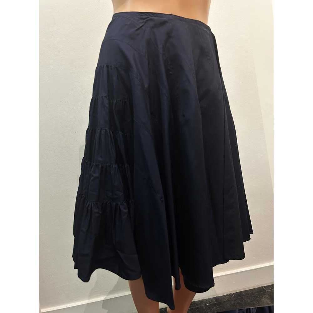 Alaïa Silk mid-length skirt - image 7