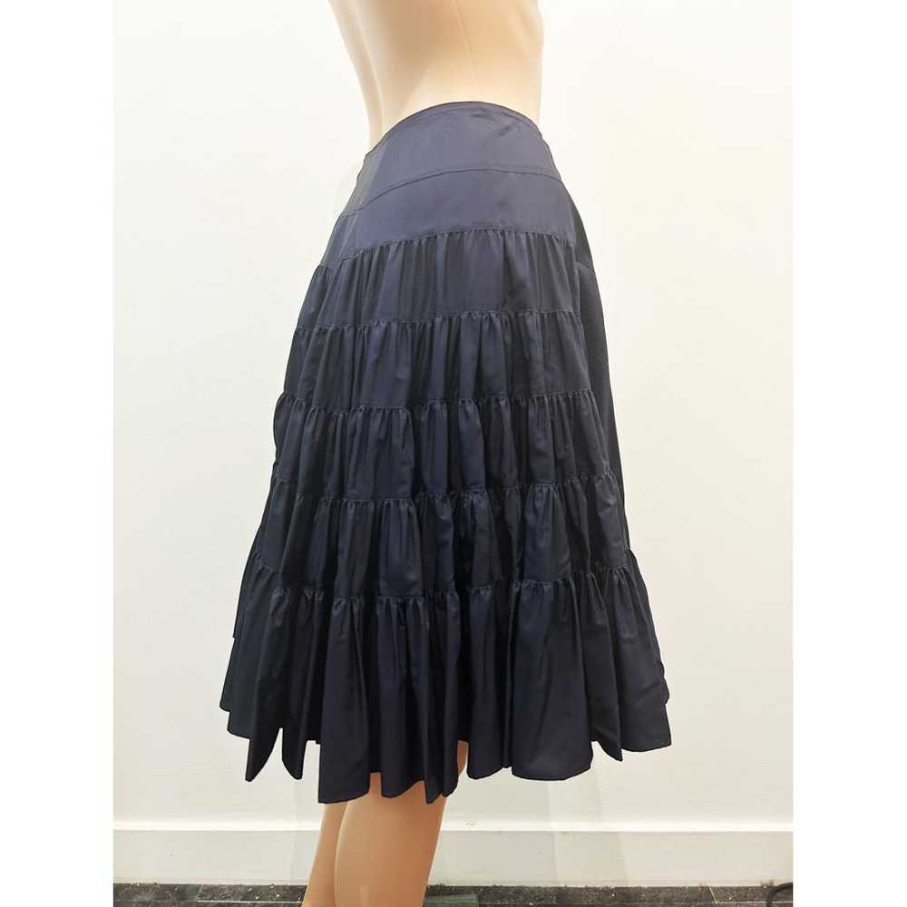 Alaïa Silk mid-length skirt - image 8